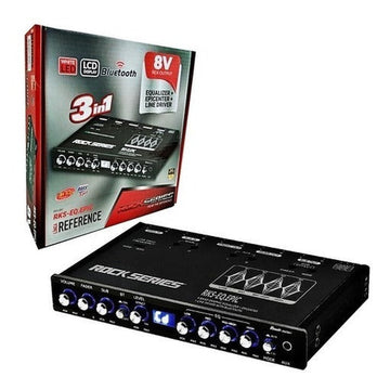 Epicentro con Ecualizador Rock Series RKS-EQ.EPIC 4 Bandas Bluetooth 8 Volts Entrada Auxiliar - Audioshop México lo mejor en Car Audio en México -  Rock Series
